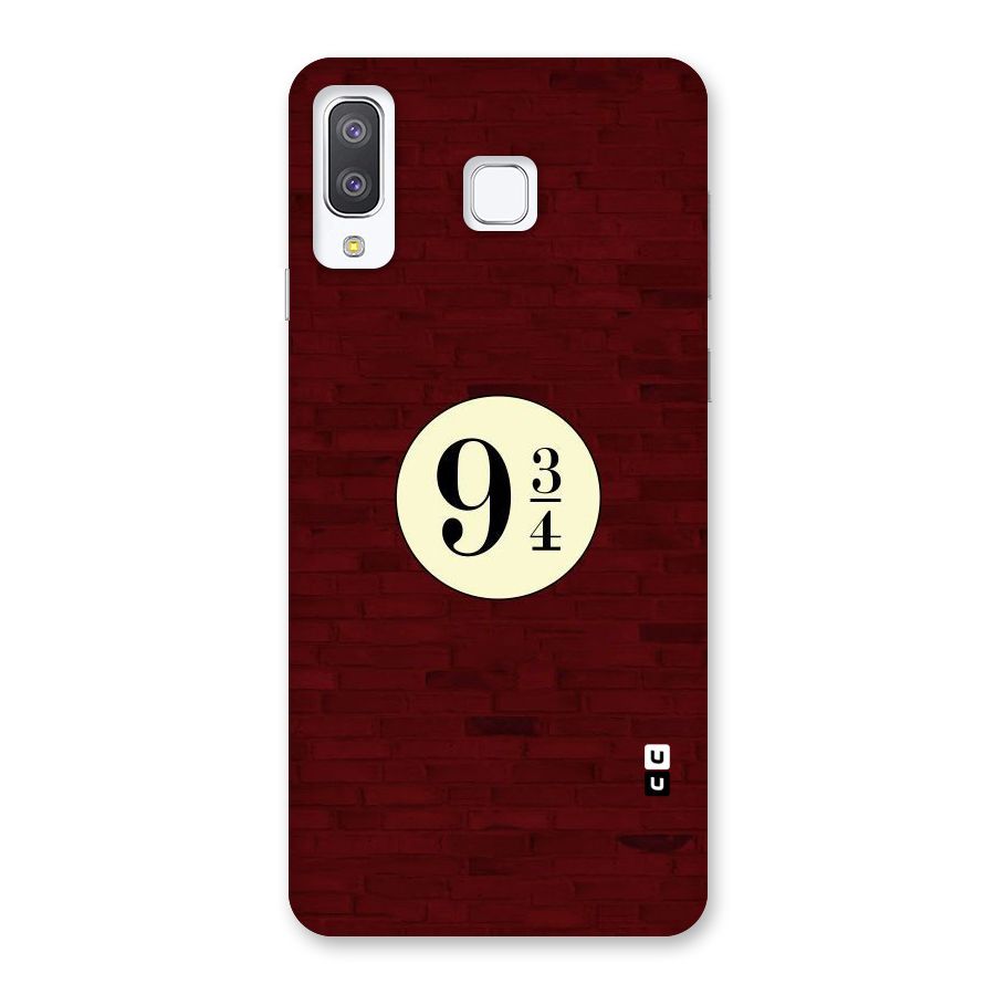 Red Wall Express Back Case for Galaxy A8 Star