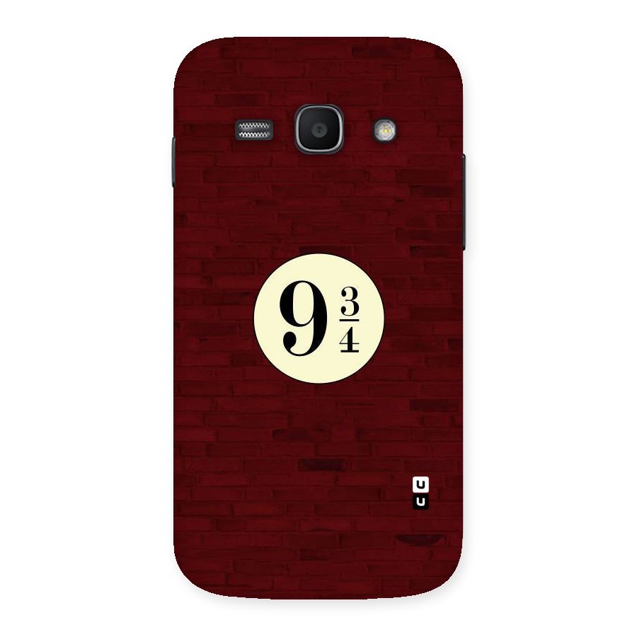 Red Wall Express Back Case for Galaxy Ace 3