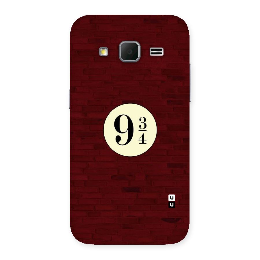 Red Wall Express Back Case for Galaxy Core Prime