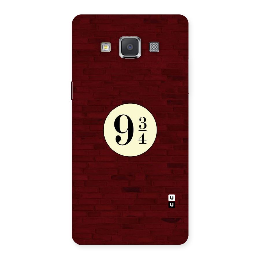 Red Wall Express Back Case for Galaxy Grand Max