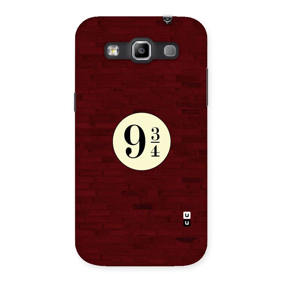 Red Wall Express Back Case for Galaxy Grand Quattro