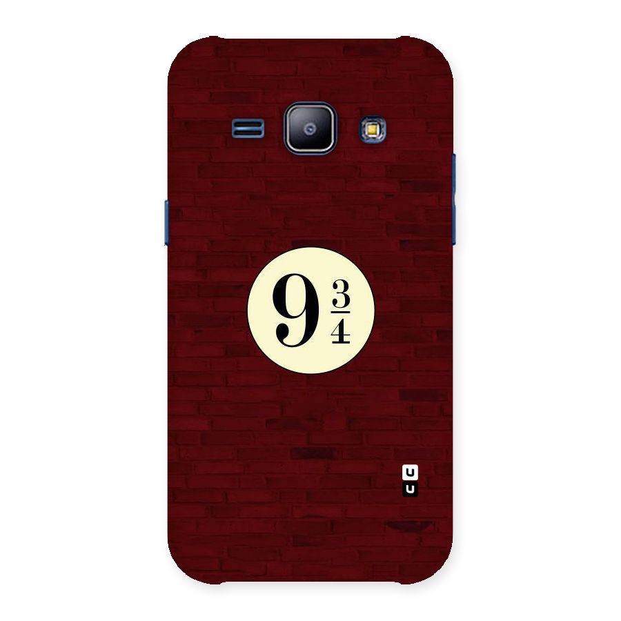 Red Wall Express Back Case for Galaxy J1