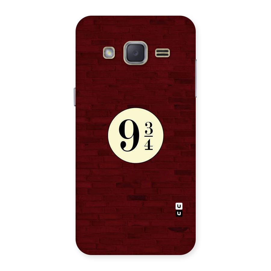 Red Wall Express Back Case for Galaxy J2