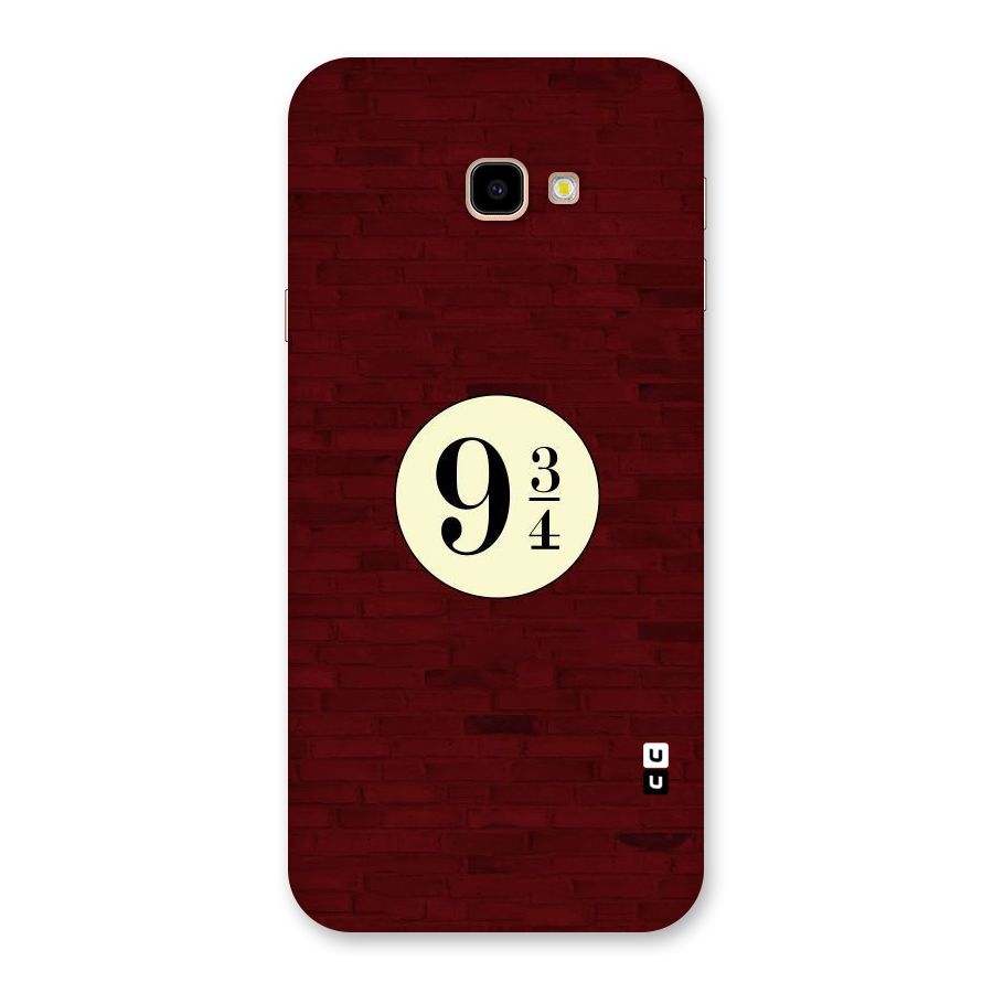 Red Wall Express Back Case for Galaxy J4 Plus