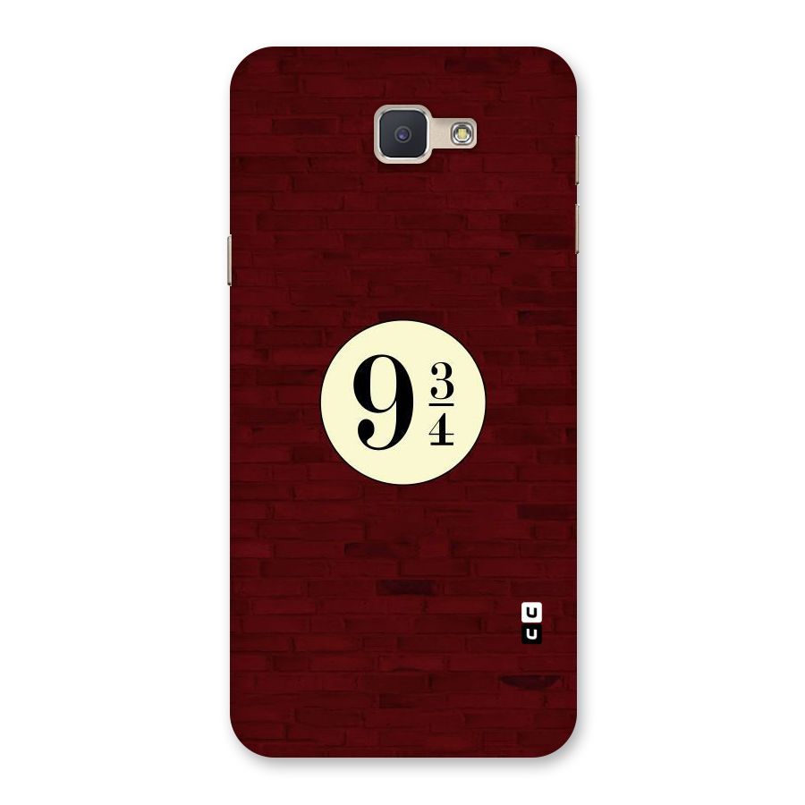 Red Wall Express Back Case for Galaxy J5 Prime
