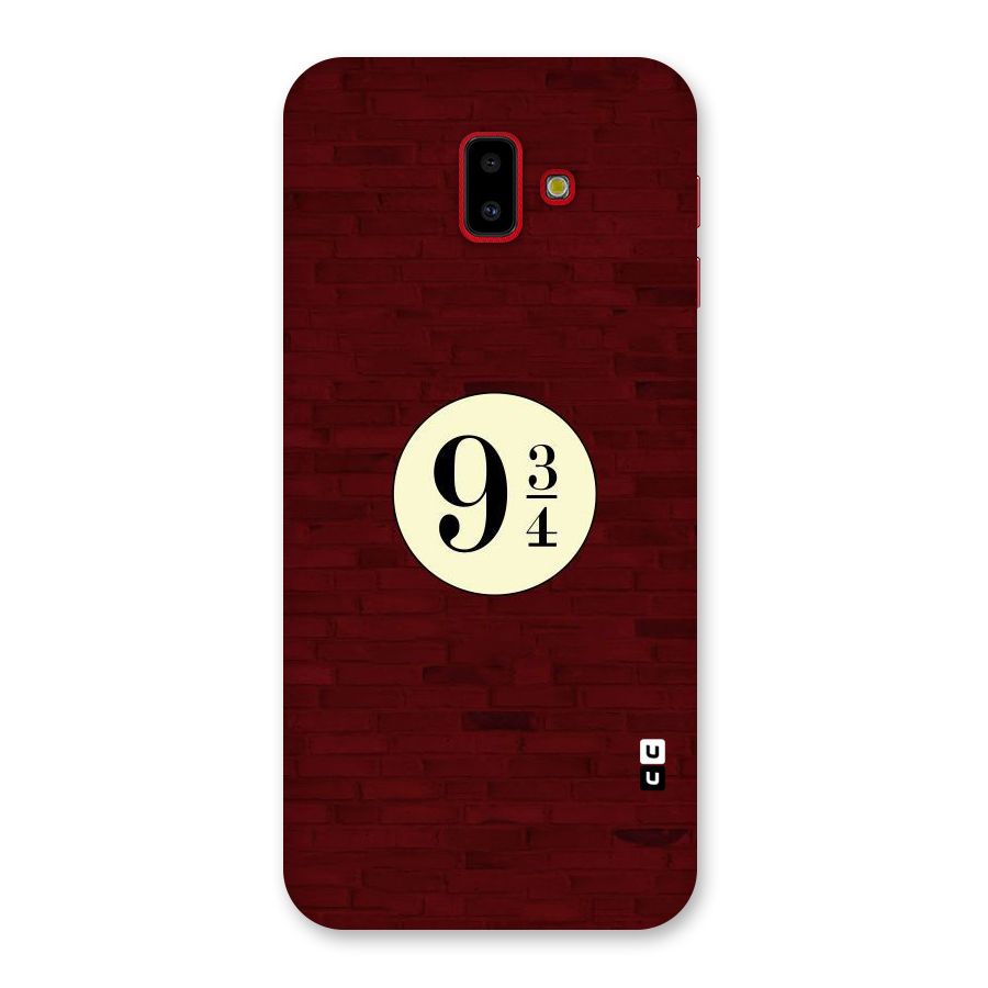 Red Wall Express Back Case for Galaxy J6 Plus