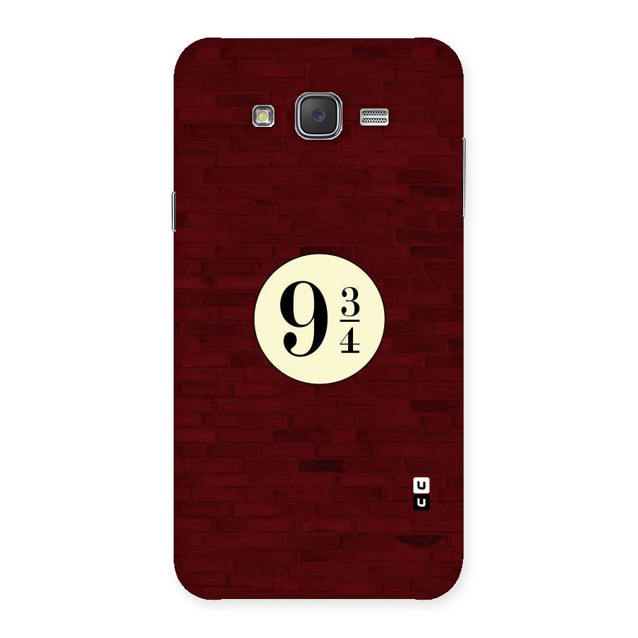 Red Wall Express Back Case for Galaxy J7