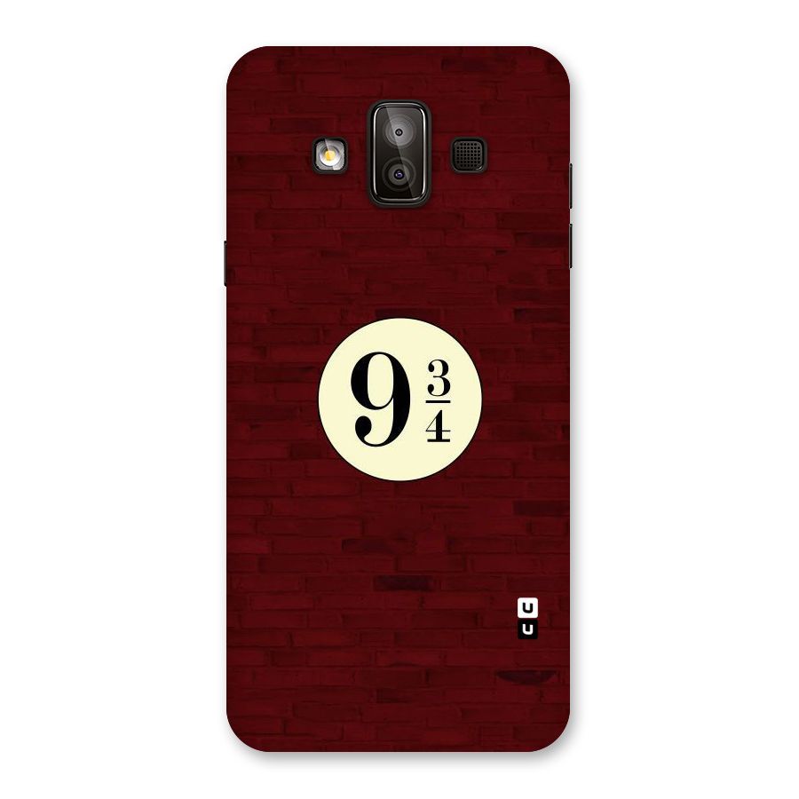 Red Wall Express Back Case for Galaxy J7 Duo