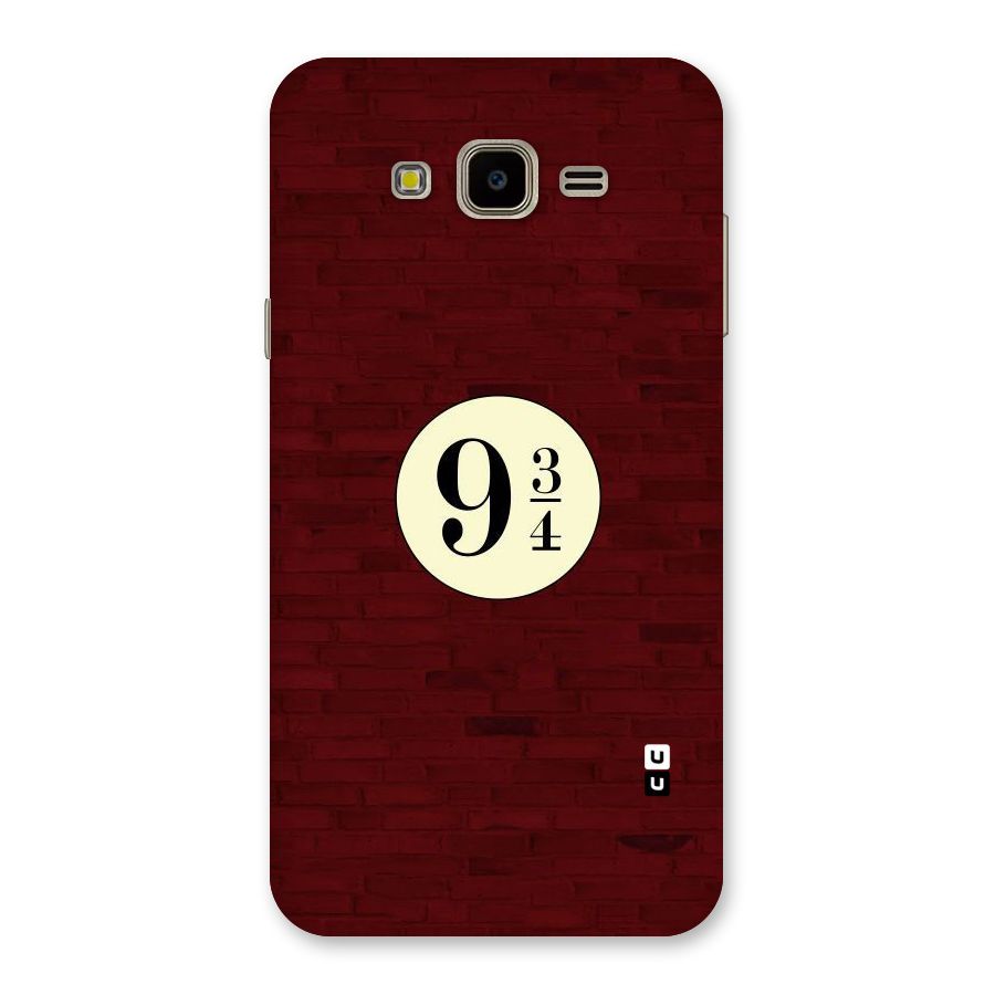 Red Wall Express Back Case for Galaxy J7 Nxt