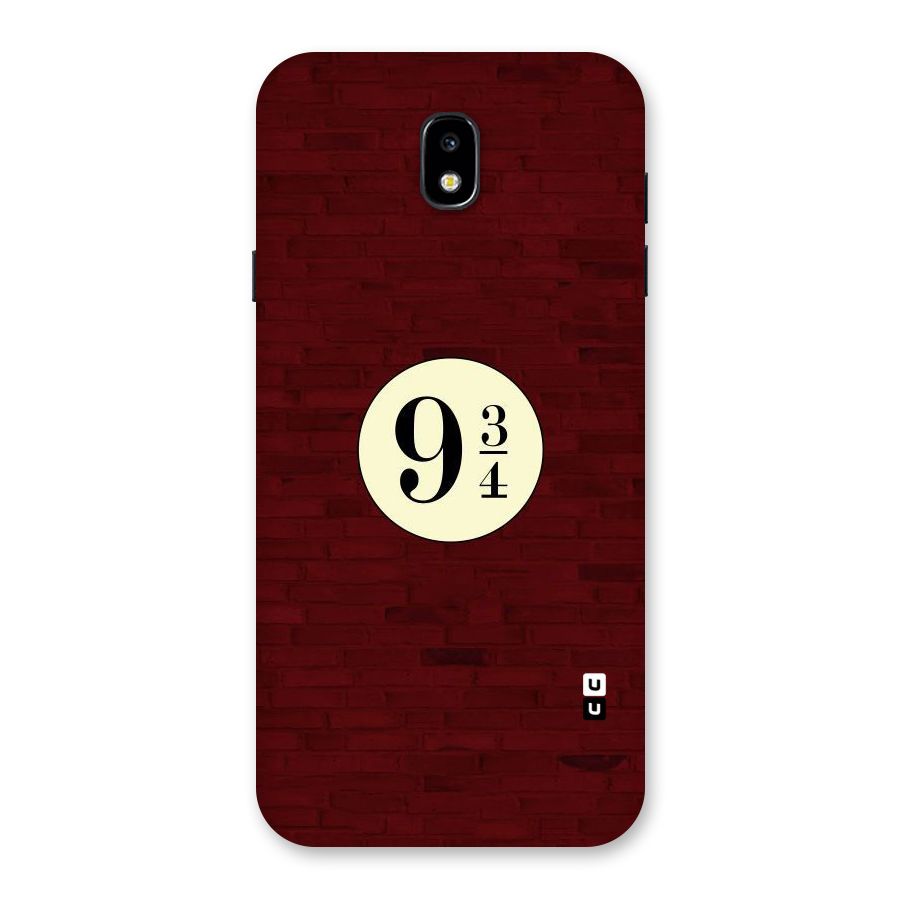 Red Wall Express Back Case for Galaxy J7 Pro