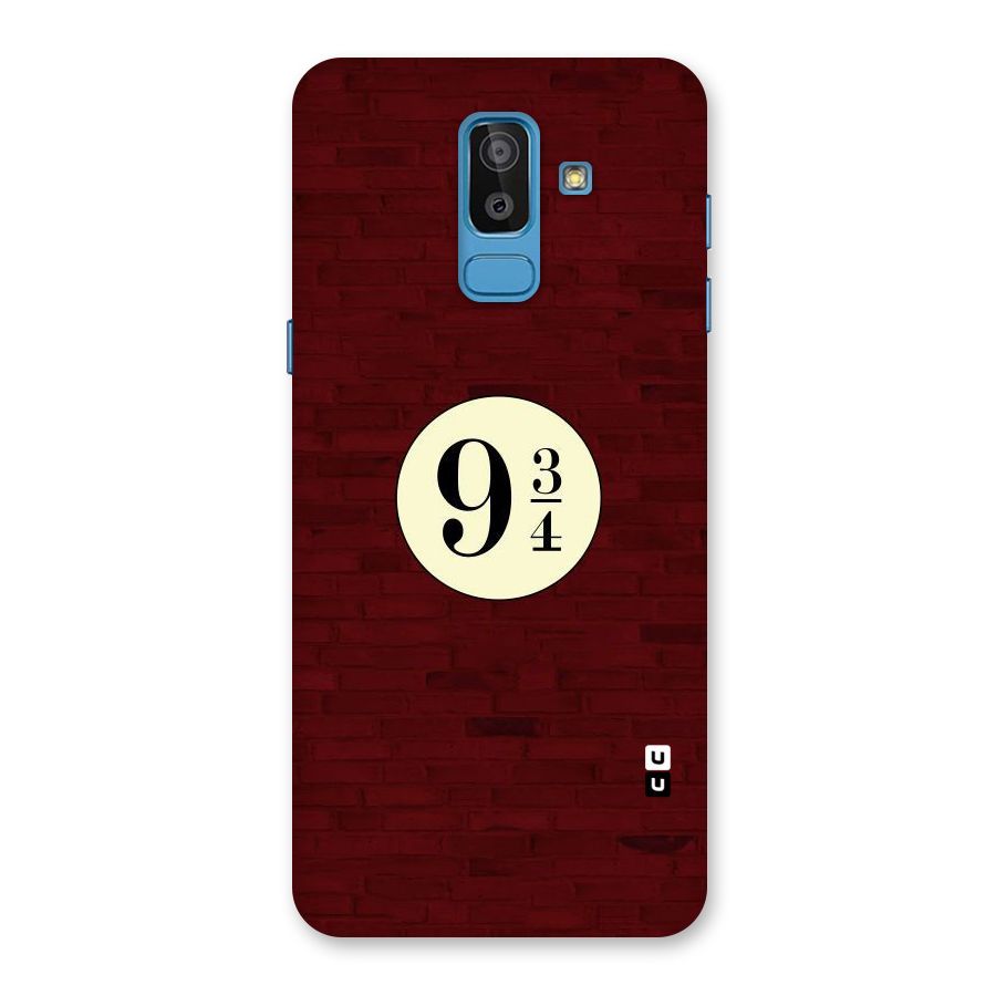 Red Wall Express Back Case for Galaxy J8