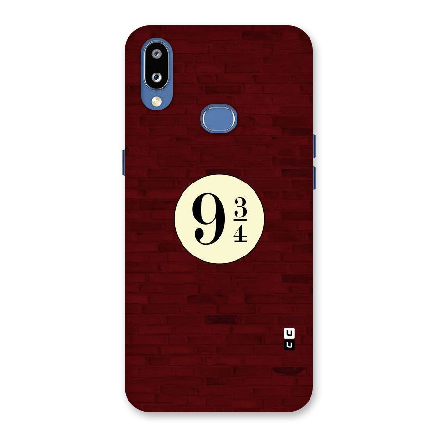 Red Wall Express Back Case for Galaxy M01s