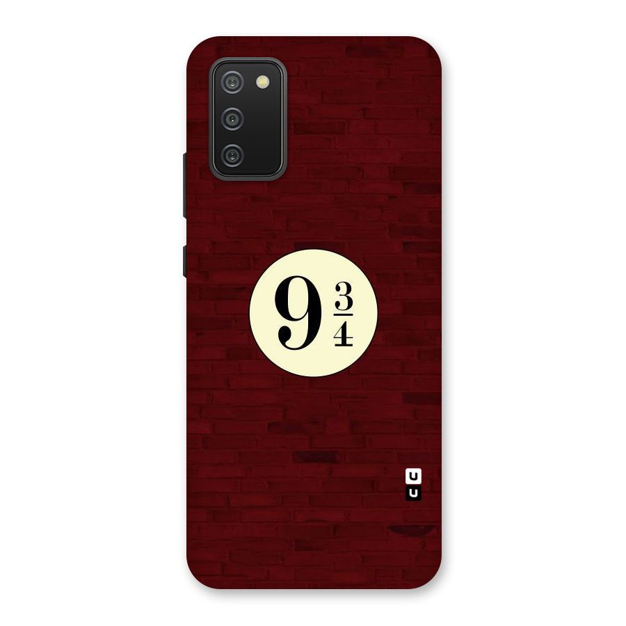 Red Wall Express Back Case for Galaxy M02s