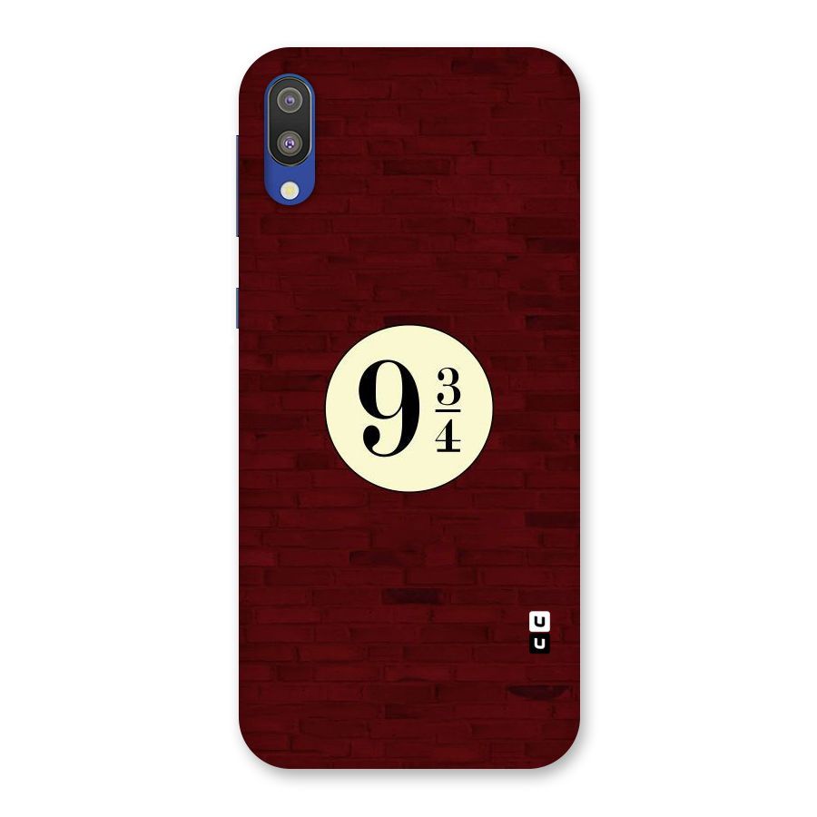 Red Wall Express Back Case for Galaxy M10