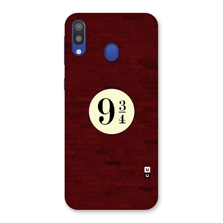 Red Wall Express Back Case for Galaxy M20