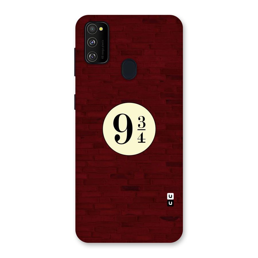 Red Wall Express Back Case for Galaxy M30s