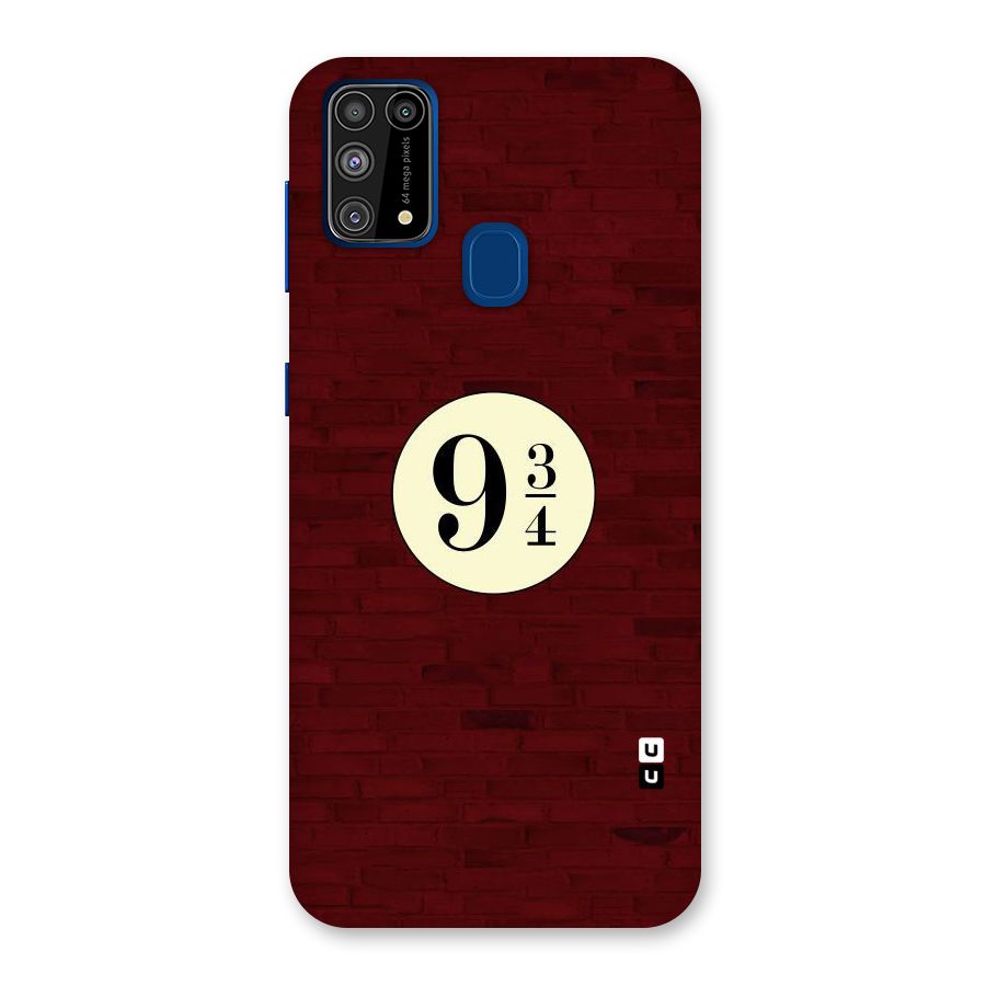 Red Wall Express Back Case for Galaxy M31