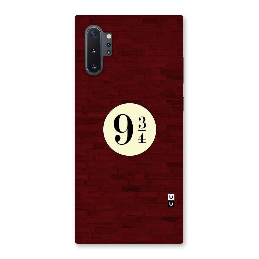 Red Wall Express Back Case for Galaxy Note 10 Plus