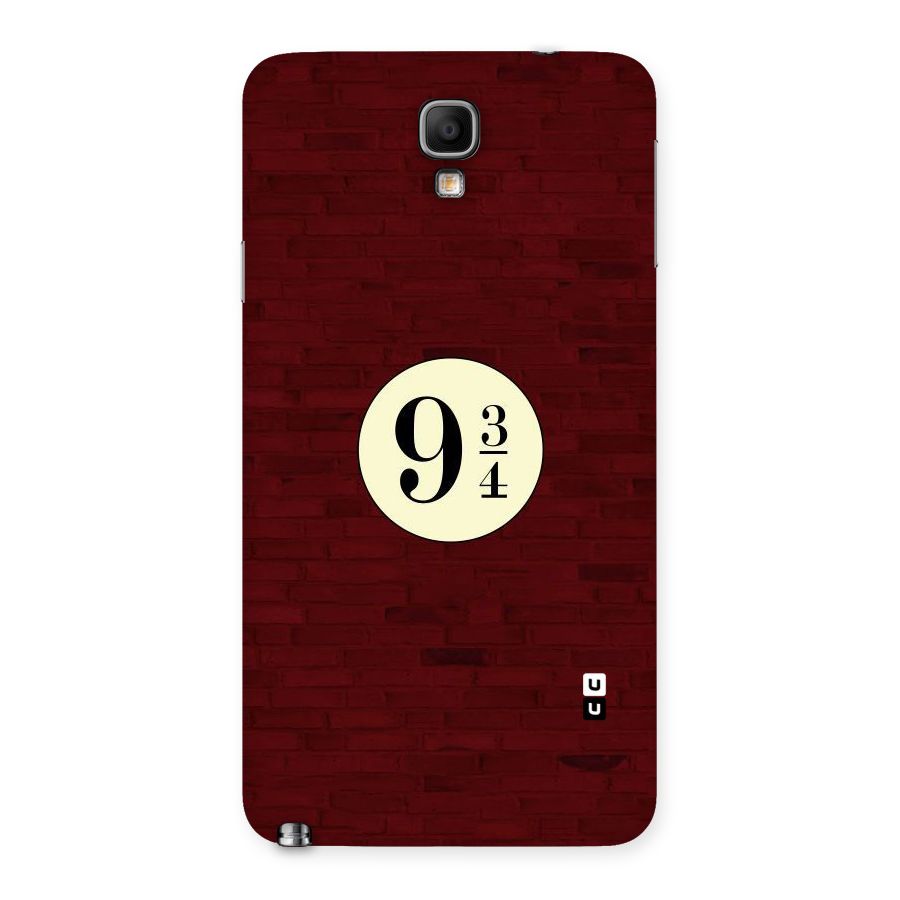 Red Wall Express Back Case for Galaxy Note 3 Neo
