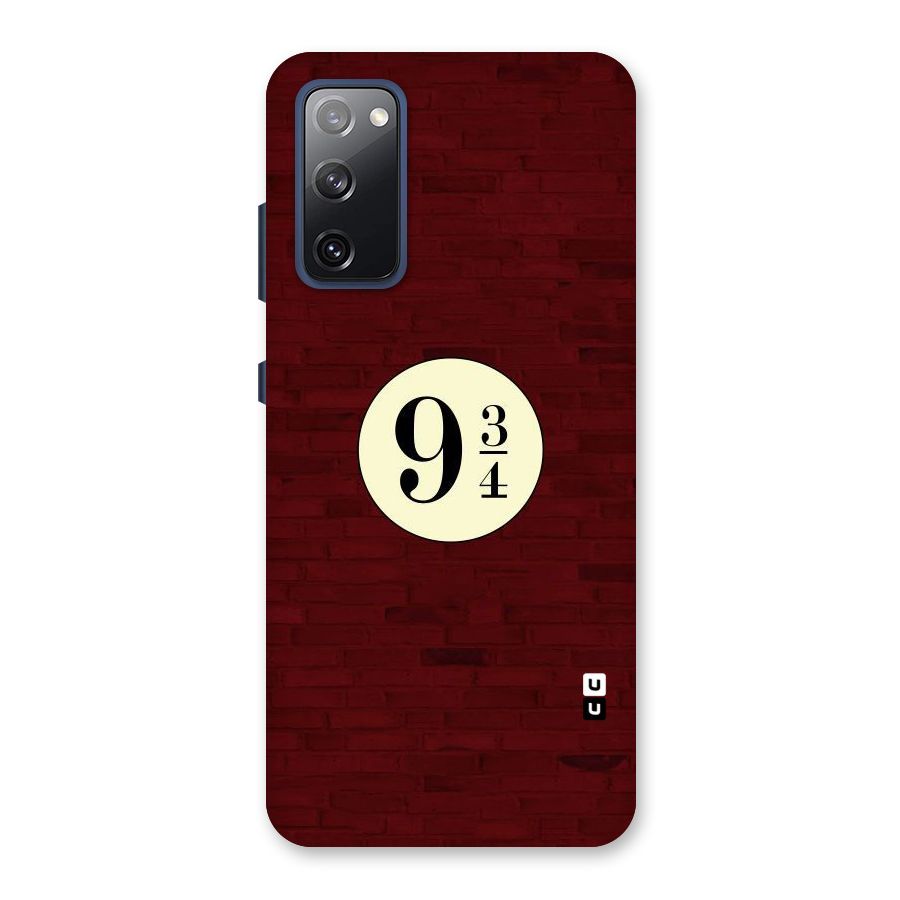 Red Wall Express Back Case for Galaxy S20 FE
