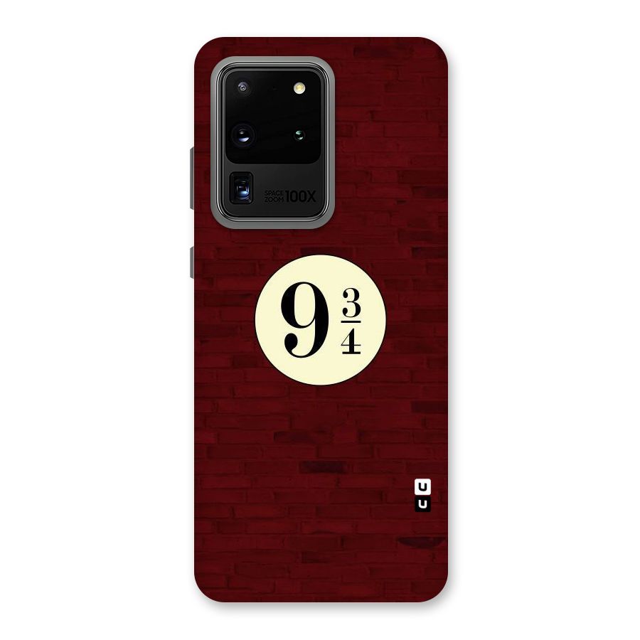 Red Wall Express Back Case for Galaxy S20 Ultra