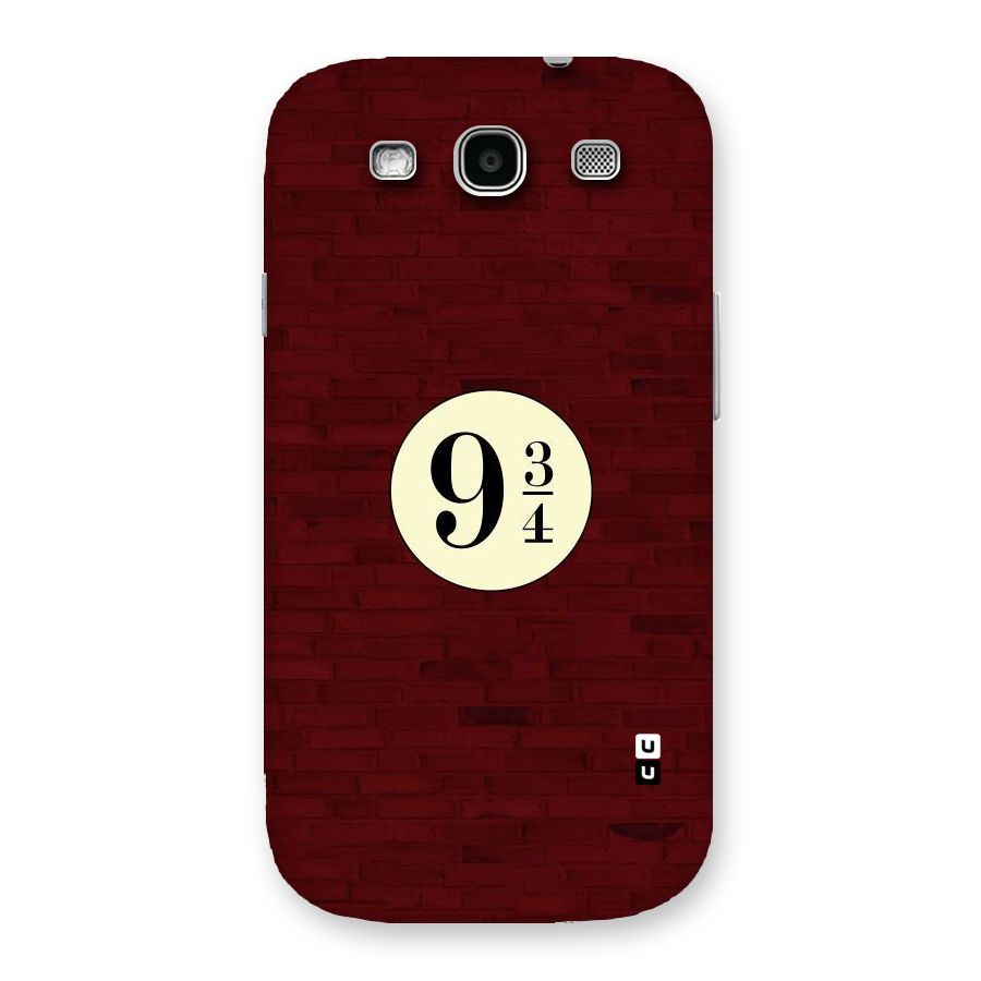 Red Wall Express Back Case for Galaxy S3