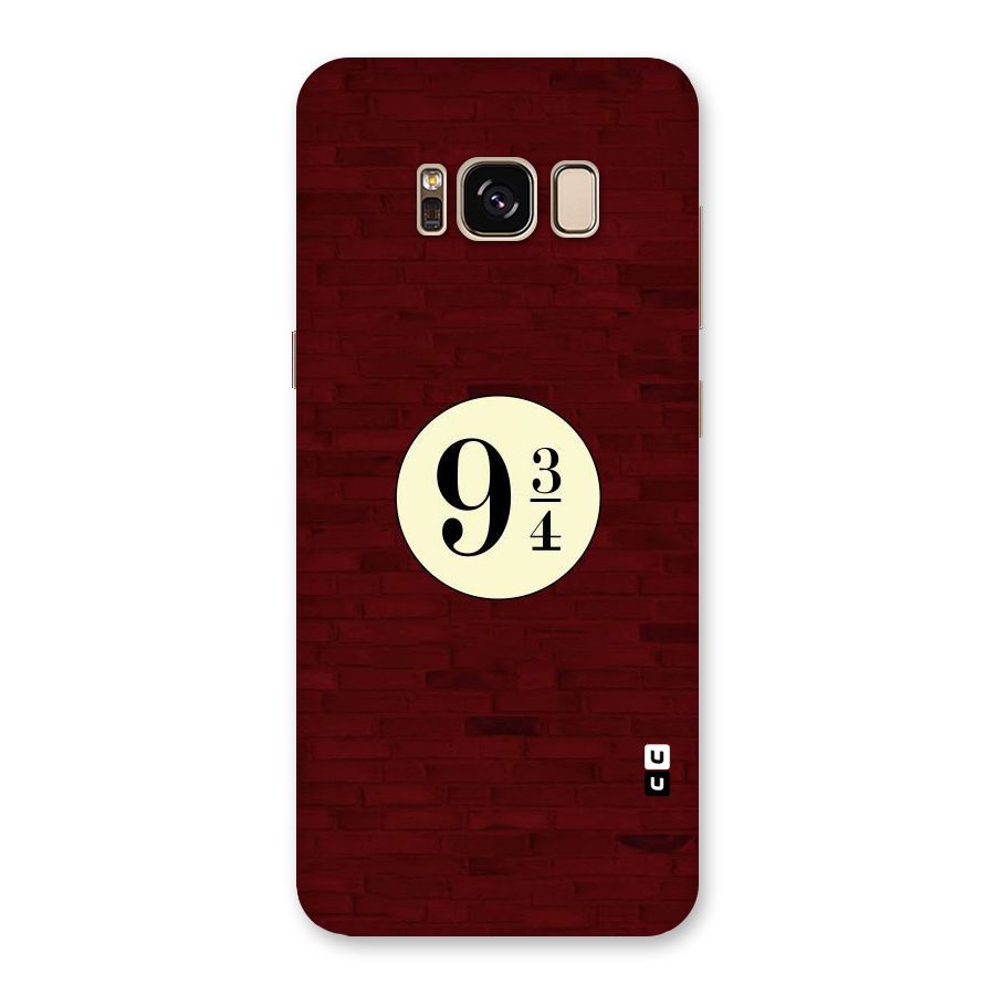 Red Wall Express Back Case for Galaxy S8