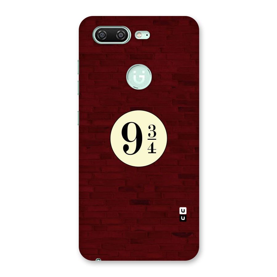 Red Wall Express Back Case for Gionee S10