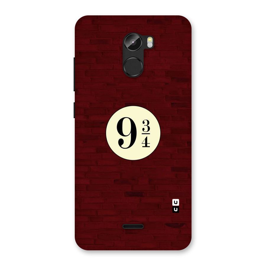 Red Wall Express Back Case for Gionee X1