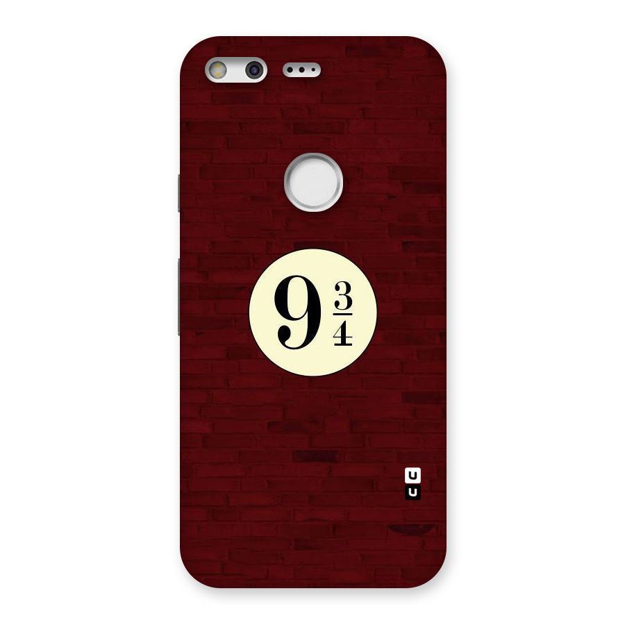 Red Wall Express Back Case for Google Pixel