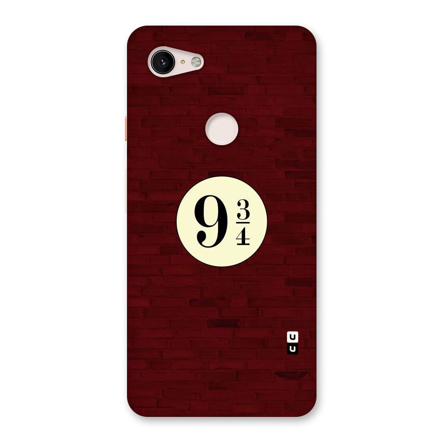 Red Wall Express Back Case for Google Pixel 3 XL