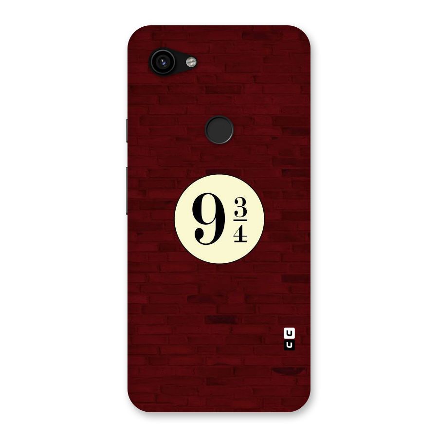 Red Wall Express Back Case for Google Pixel 3a XL