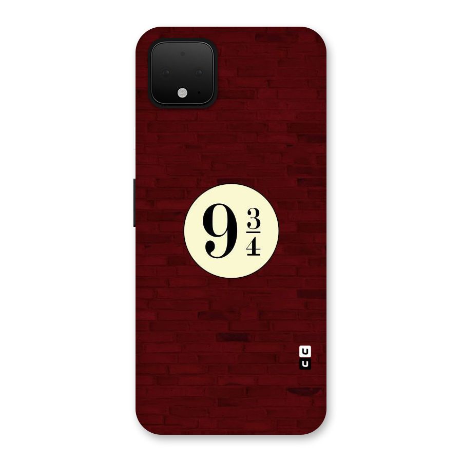 Red Wall Express Back Case for Google Pixel 4 XL