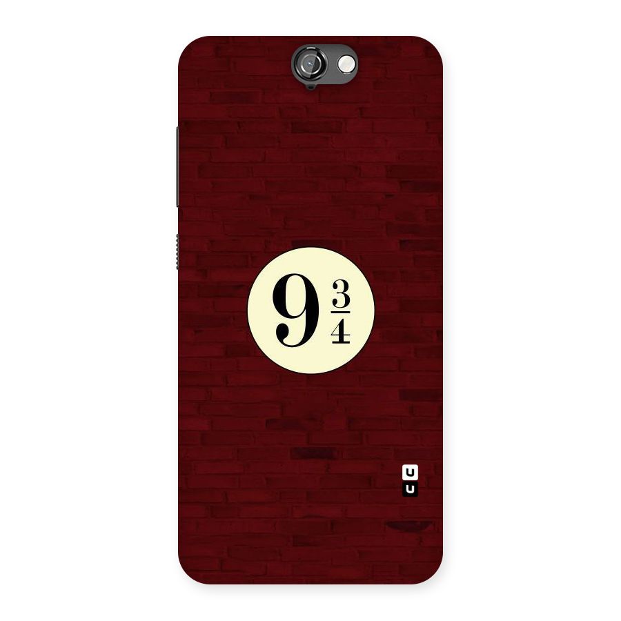 Red Wall Express Back Case for HTC One A9