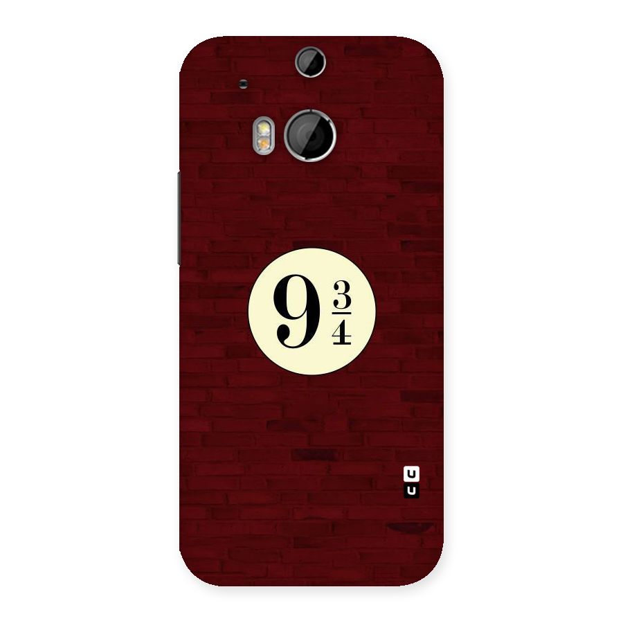 Red Wall Express Back Case for HTC One M8