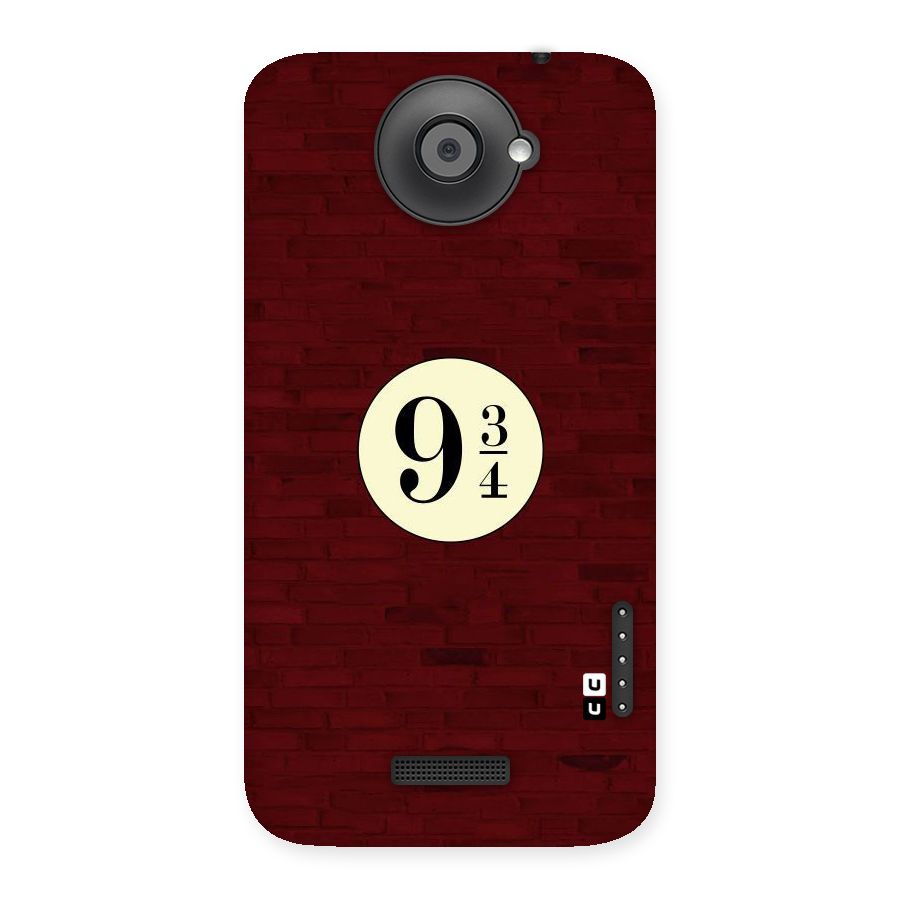 Red Wall Express Back Case for HTC One X
