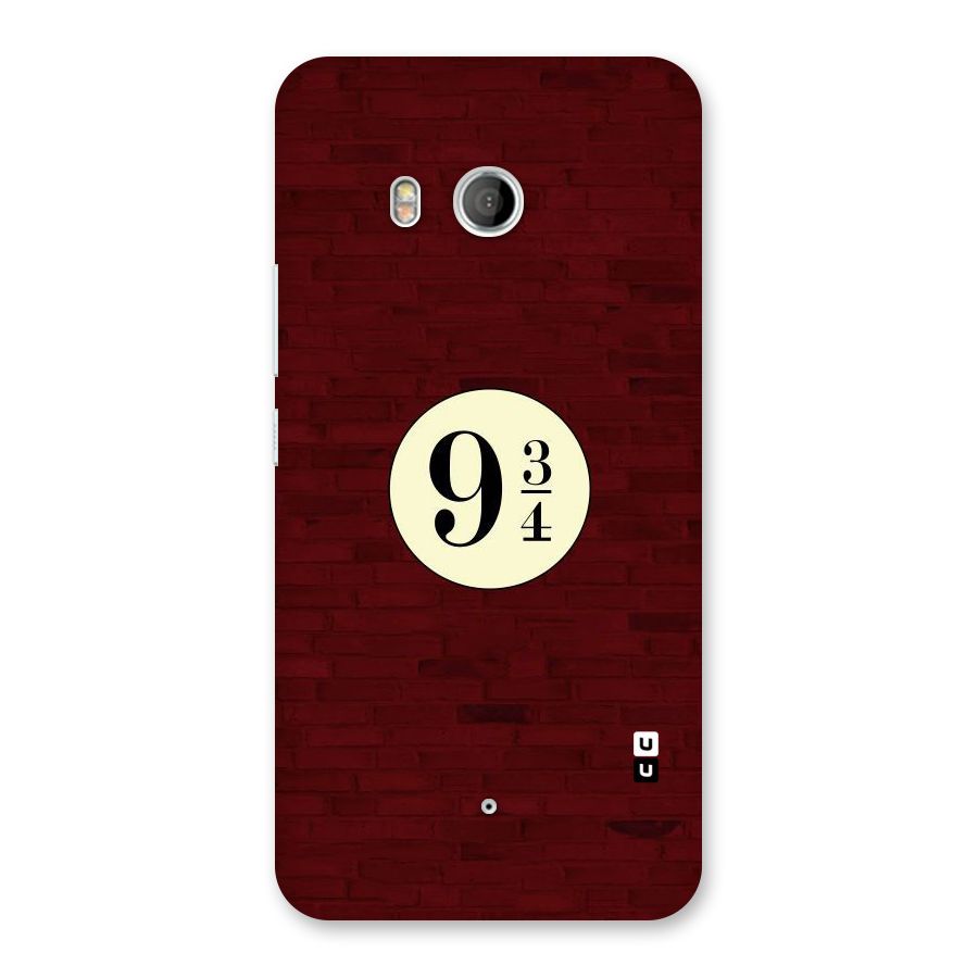 Red Wall Express Back Case for HTC U11
