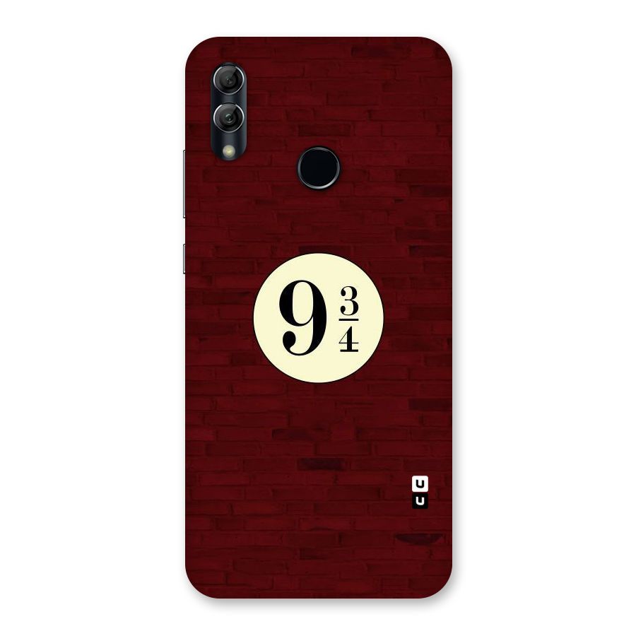 Red Wall Express Back Case for Honor 10 Lite