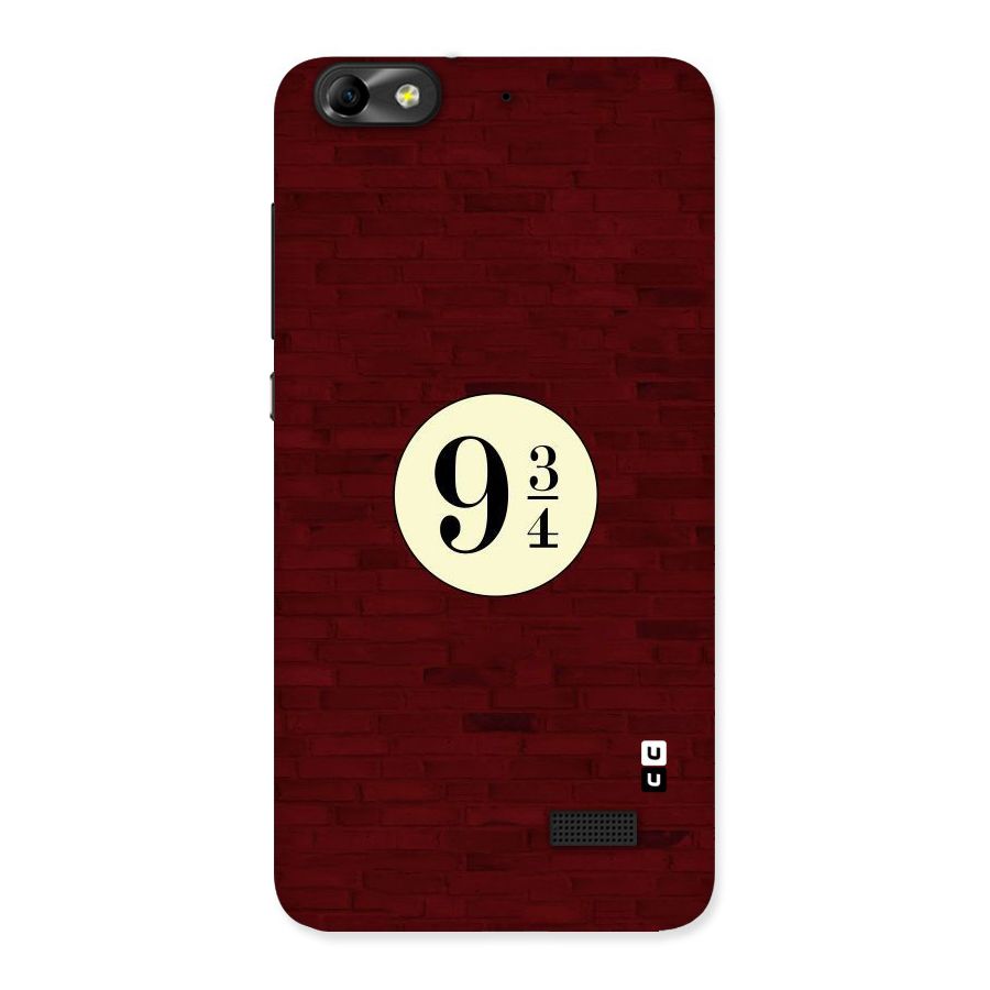 Red Wall Express Back Case for Honor 4C