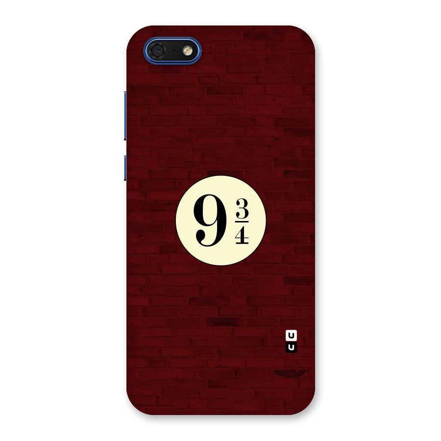 Red Wall Express Back Case for Honor 7s
