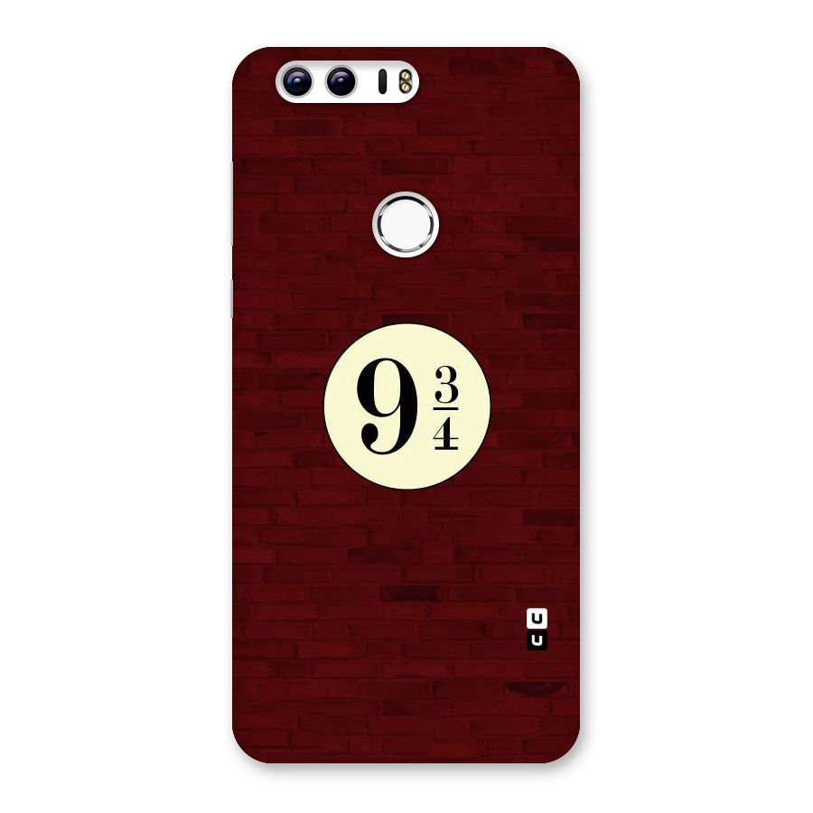 Red Wall Express Back Case for Honor 8