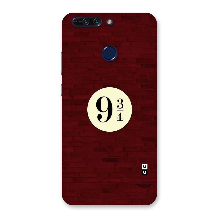 Red Wall Express Back Case for Honor 8 Pro