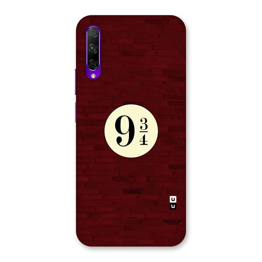 Red Wall Express Back Case for Honor 9X Pro
