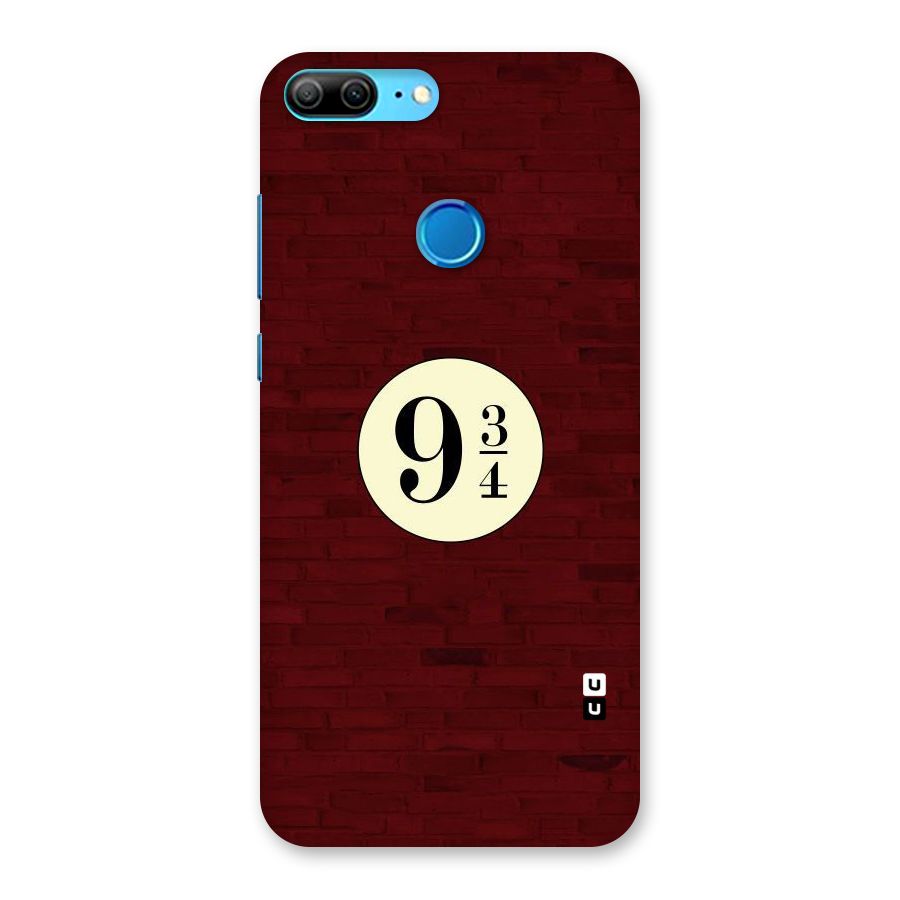 Red Wall Express Back Case for Honor 9 Lite