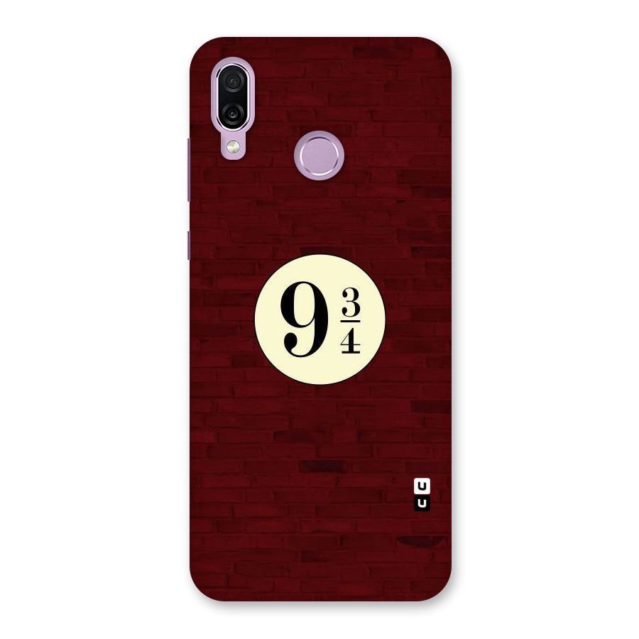 Red Wall Express Back Case for Honor Play