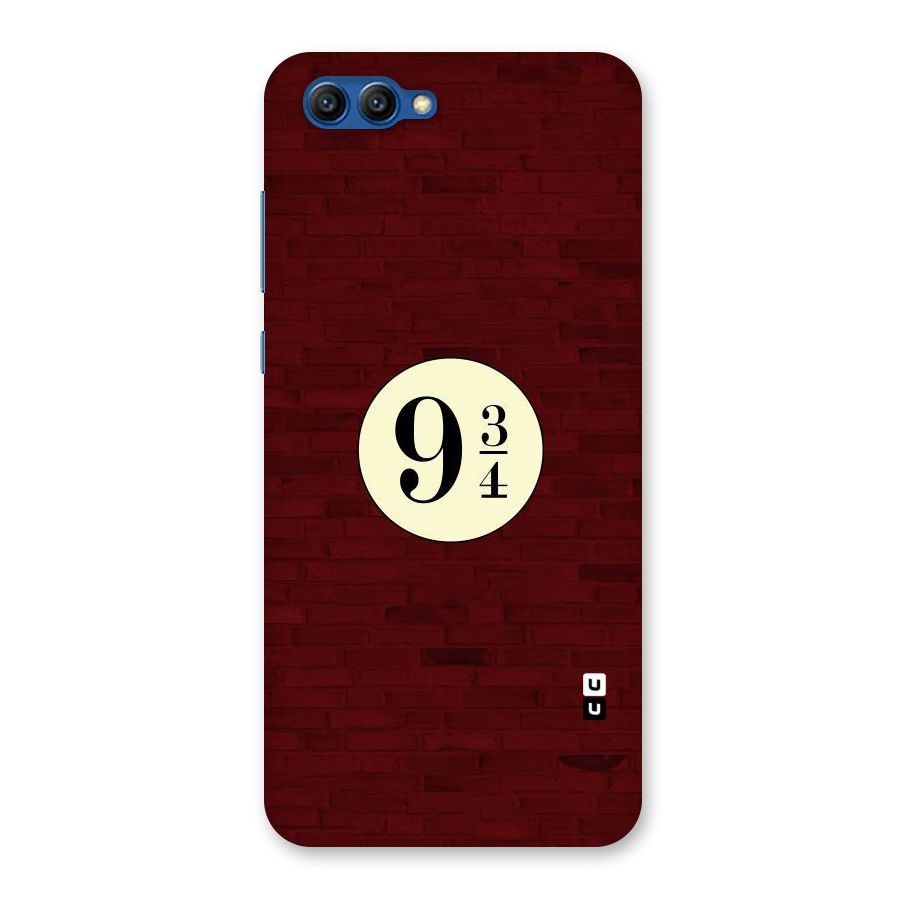 Red Wall Express Back Case for Honor View 10