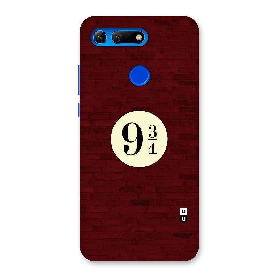 Red Wall Express Back Case for Honor View 20