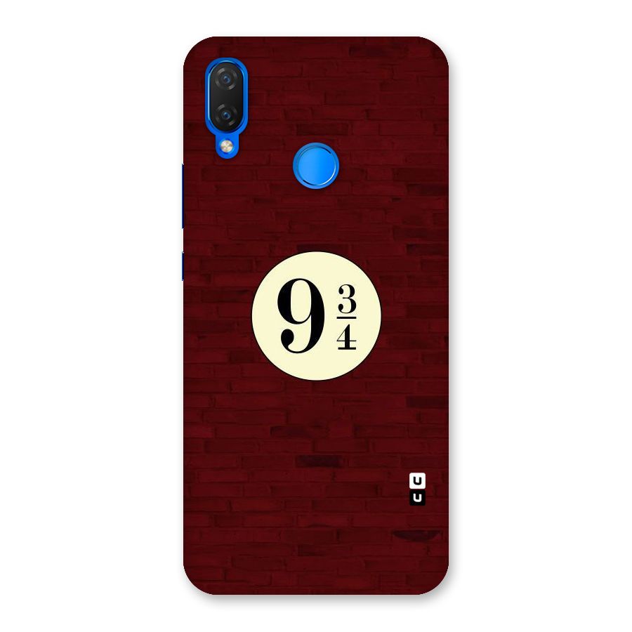 Red Wall Express Back Case for Huawei P Smart+