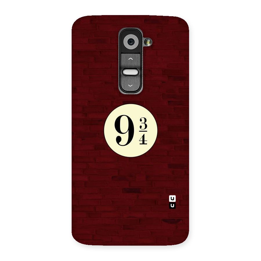 Red Wall Express Back Case for LG G2