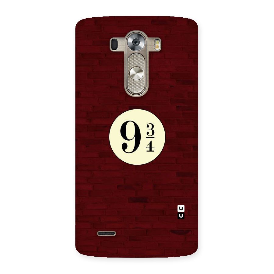 Red Wall Express Back Case for LG G3